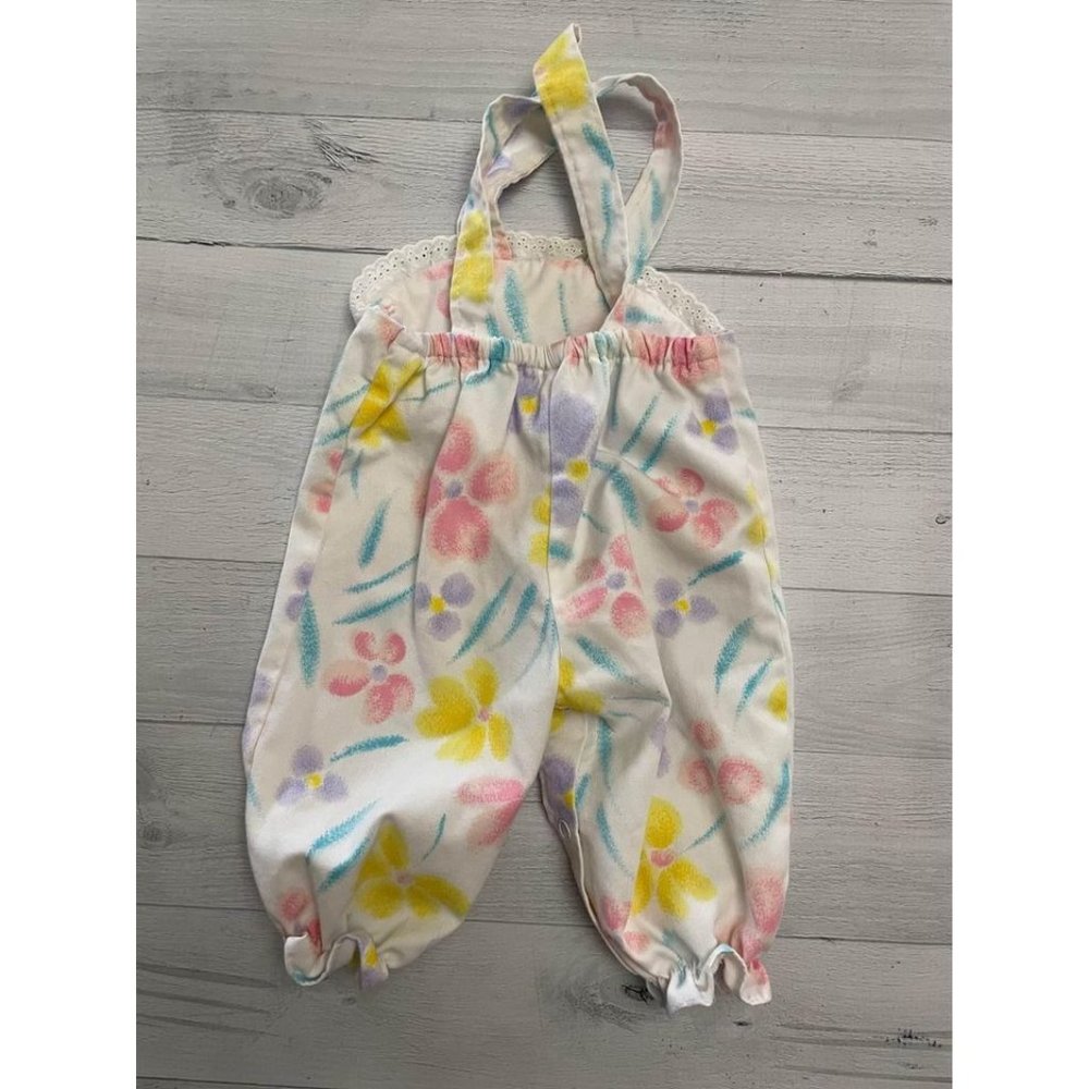vintage newborn girls‎ overalls - Picture 6 of 7